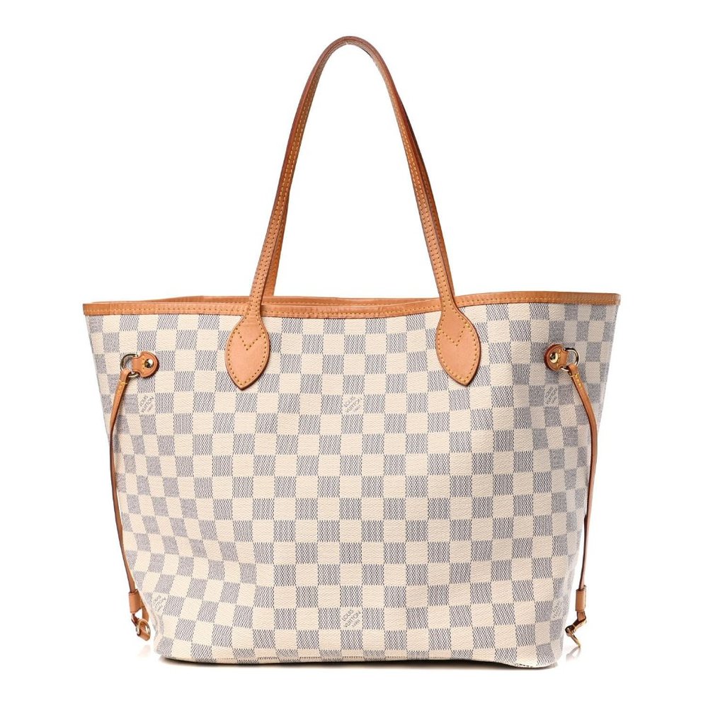 Louis Vuitton Neverfull MM Ballerine Rose Damier Azur
